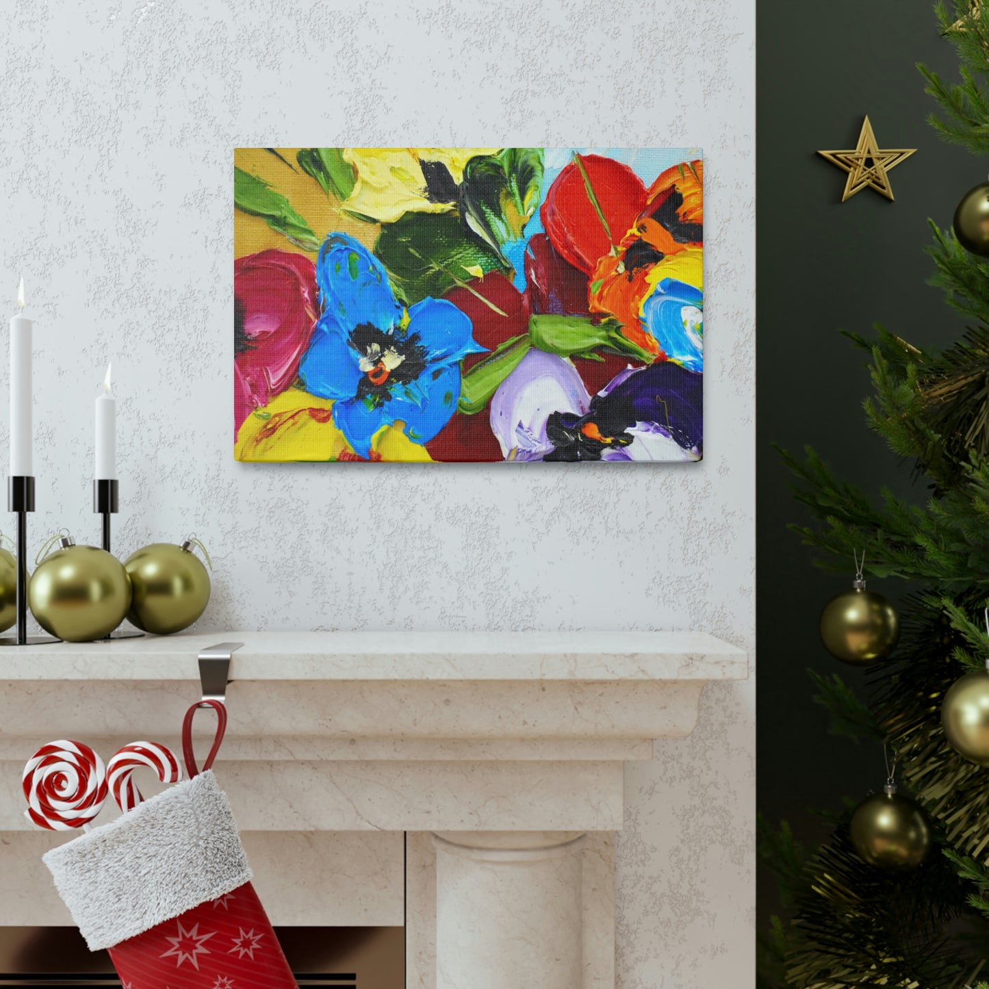 Colorful Flowers print