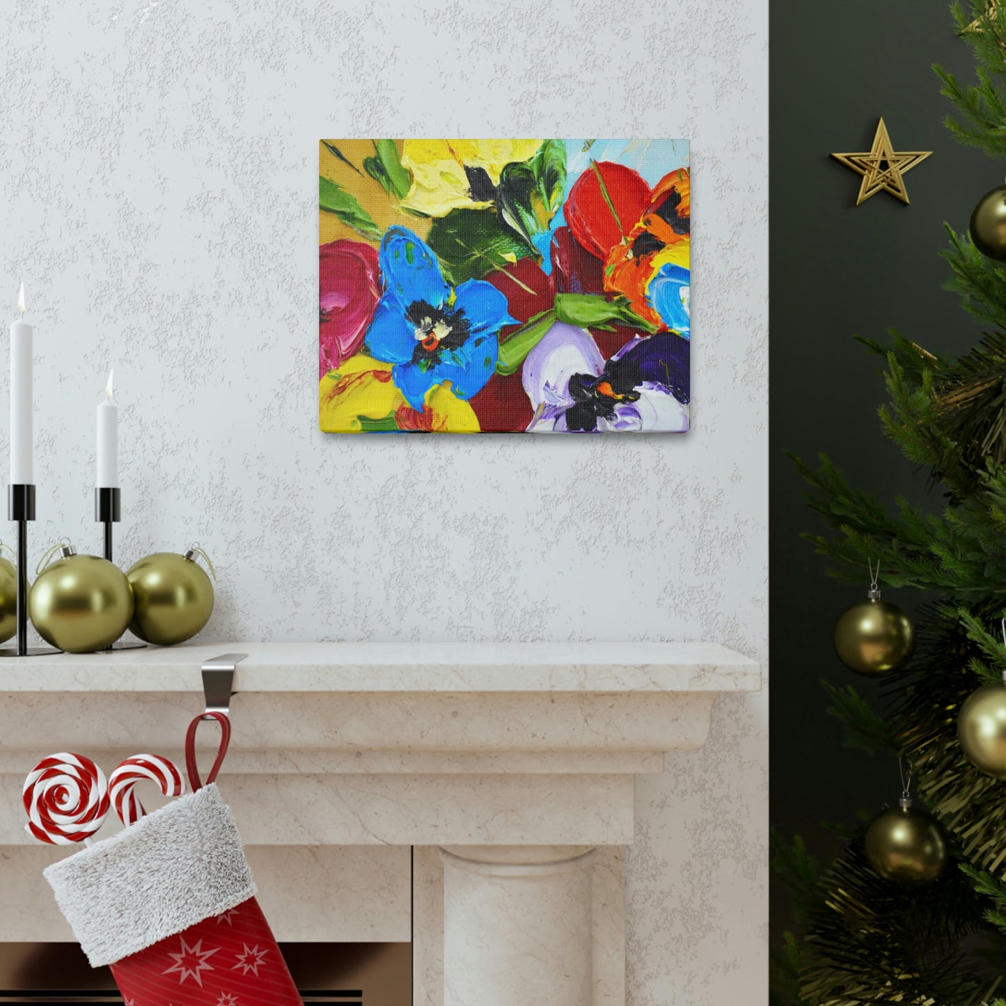 Colorful Flowers print
