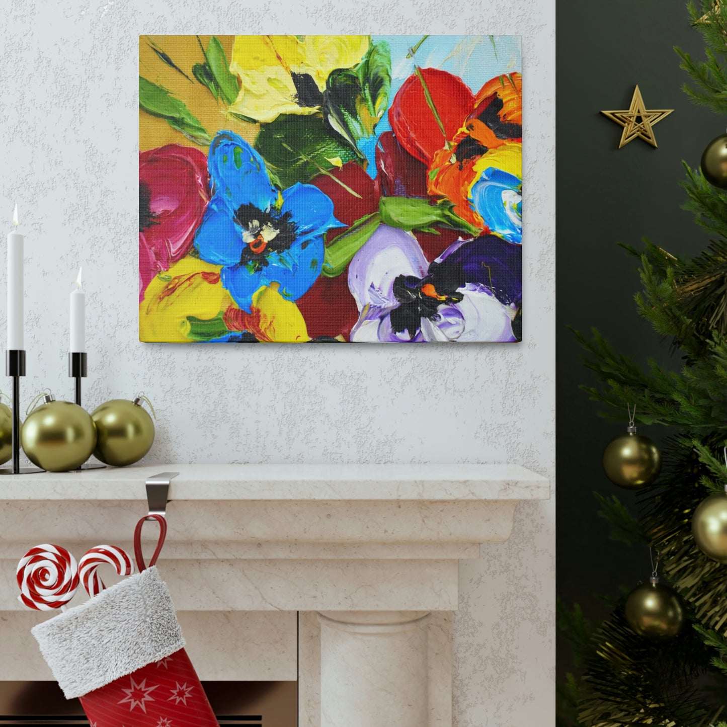 Colorful Flowers print