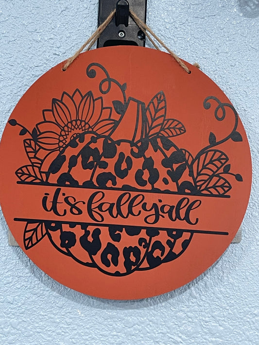 Double sided Halloween/Fall Sign